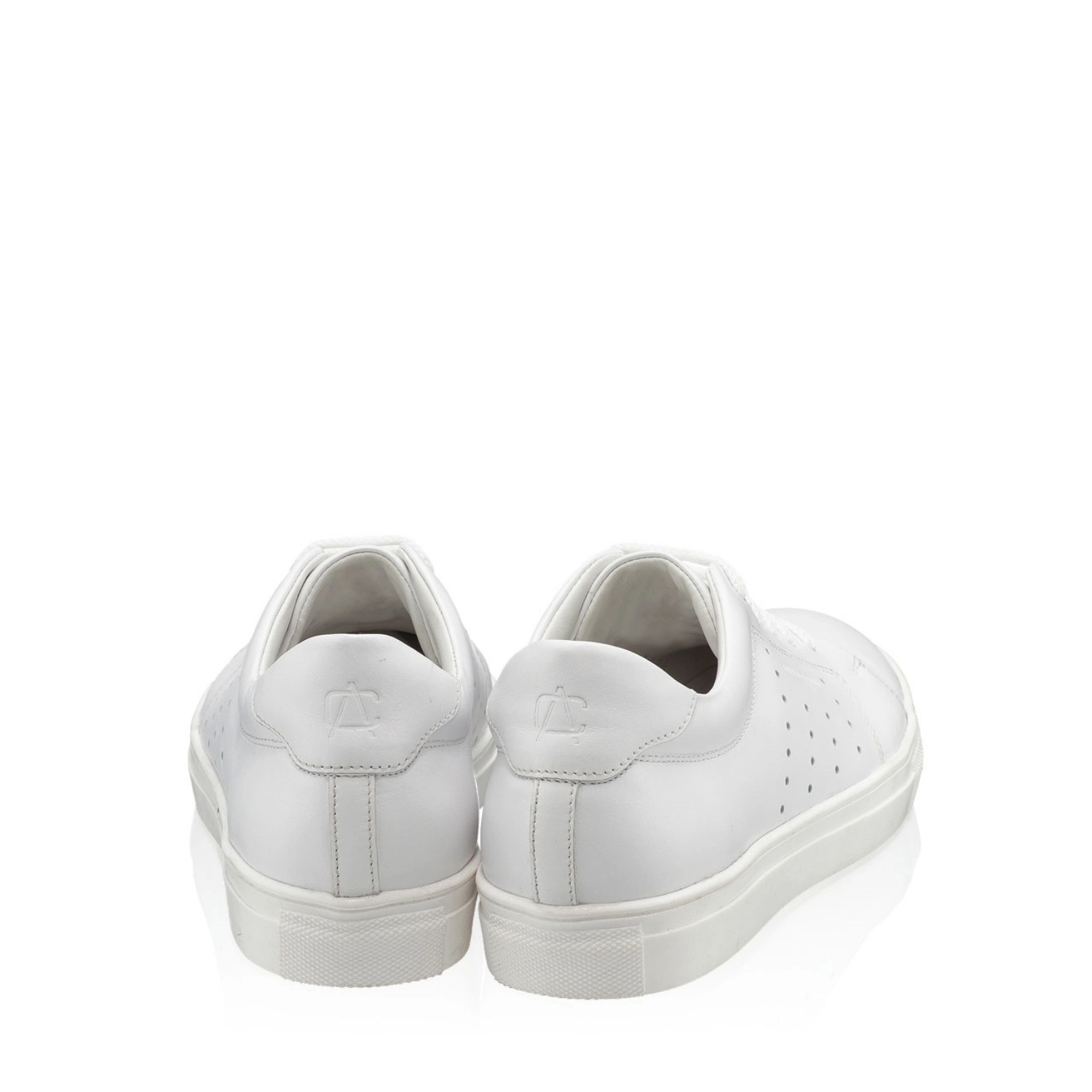 Imagine Pantofi Sport Dama 7118 Vitello Bianco