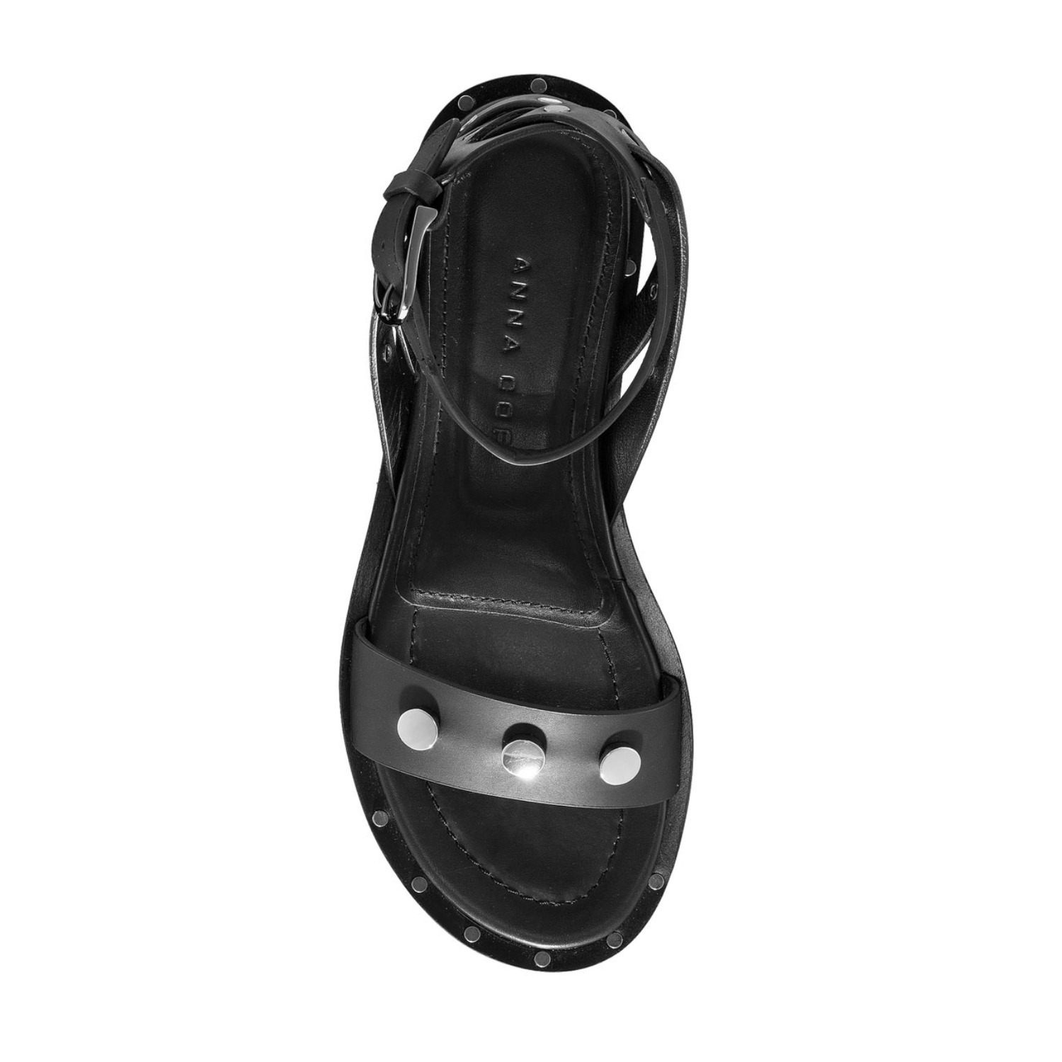 Imagine Sandale Dama 5846 Vitello Negru