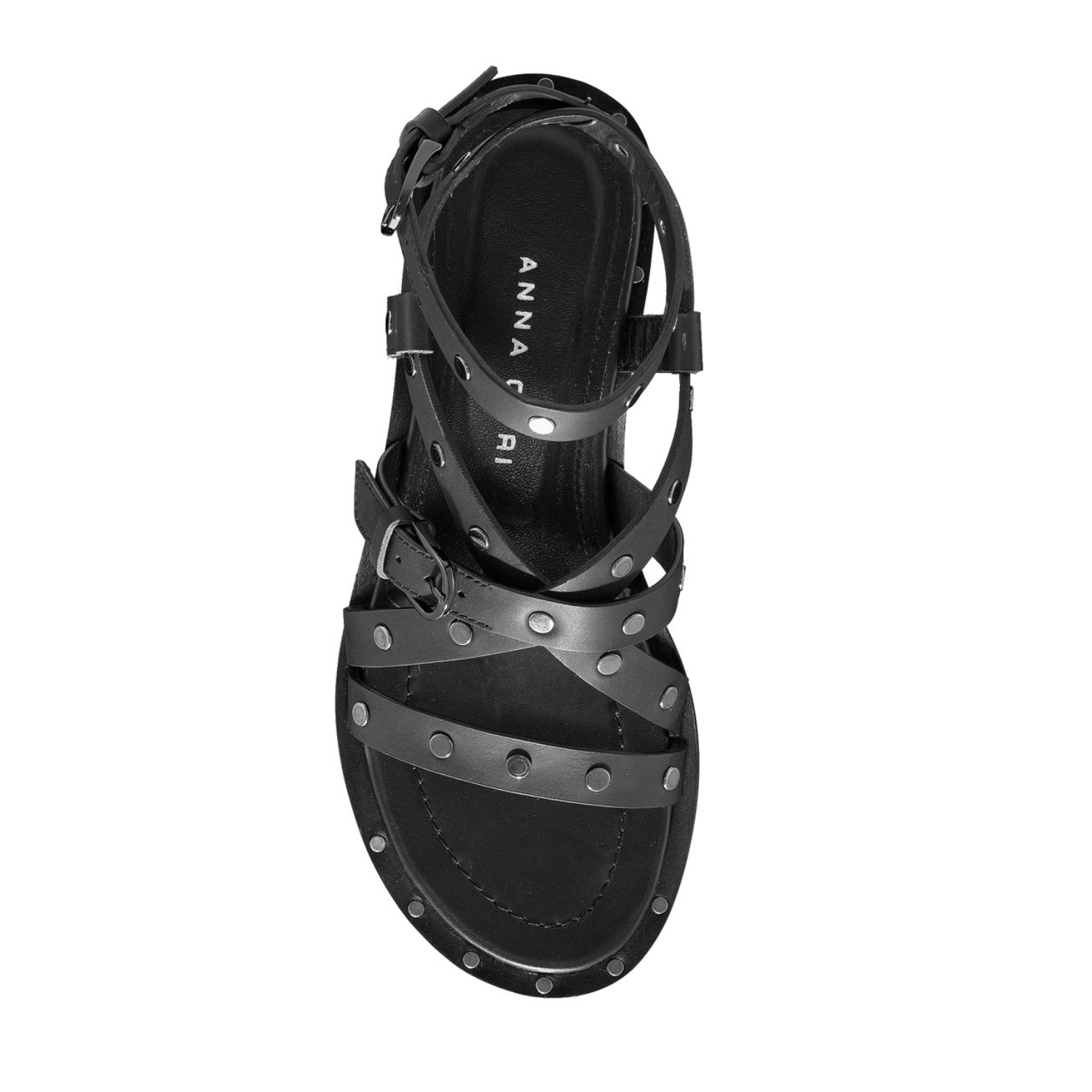 Imagine Sandale Dama 5849 Vitello Negru