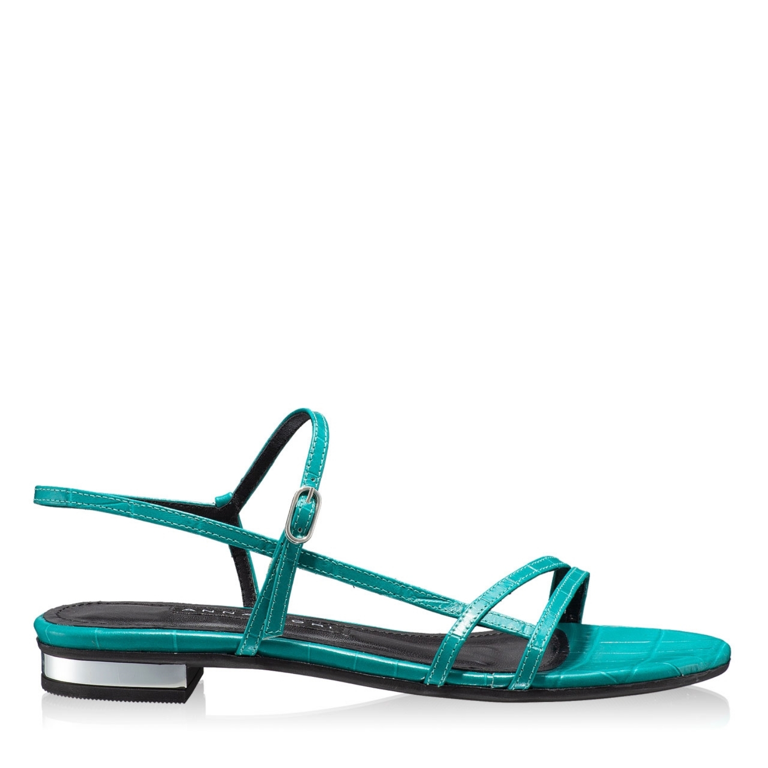 Sandale Dama 5850 Croco Turchese