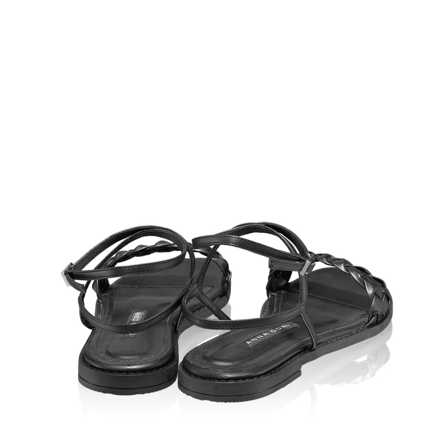 Imagine Sandale Dama 5865 Intreccio Negru