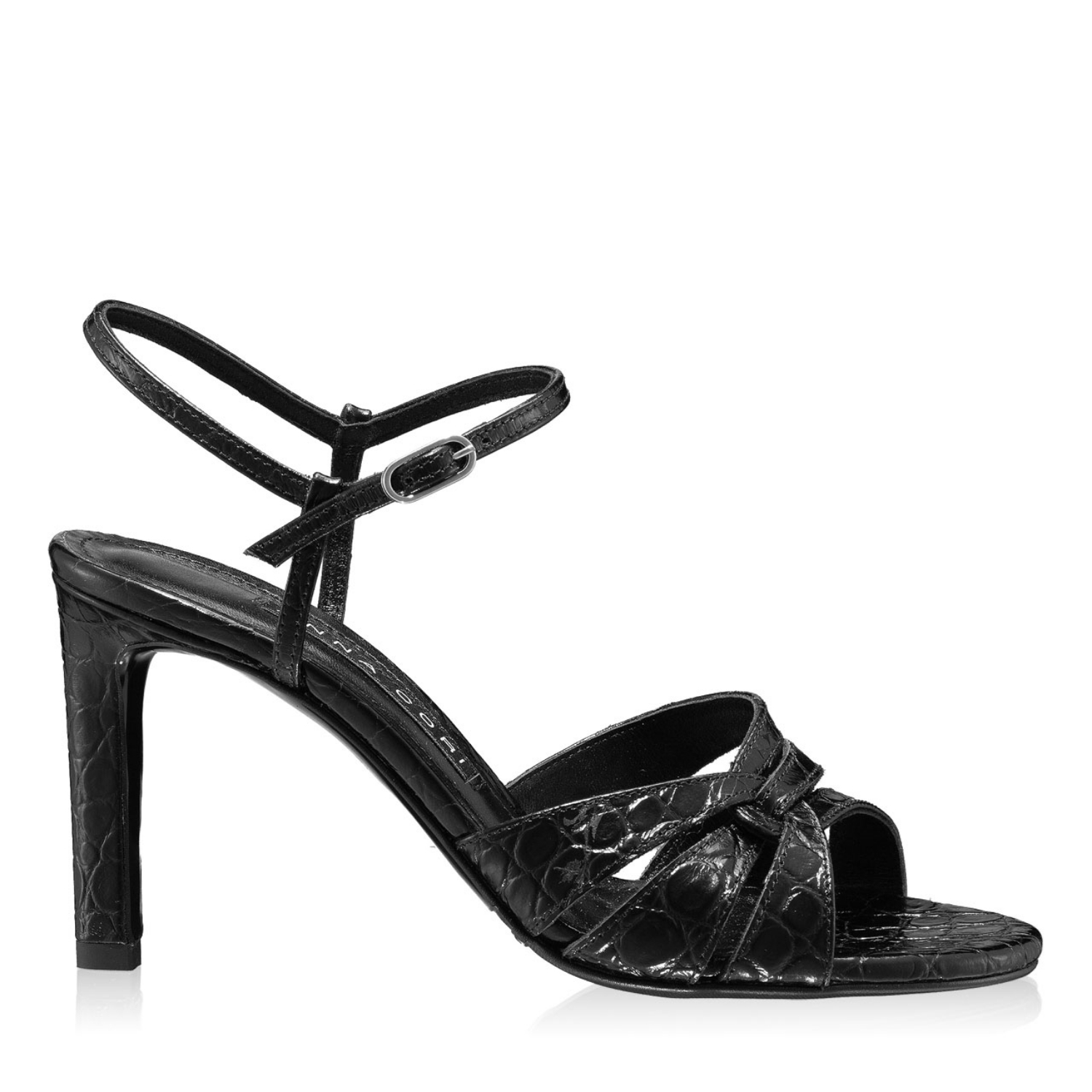 Imagine Sandale Dama 5886 Croco Negru