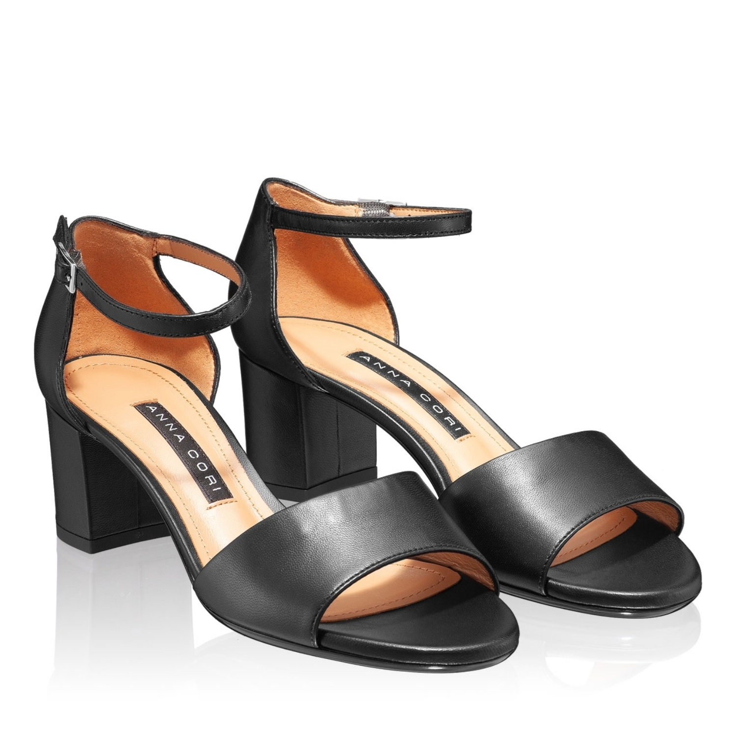 Imagine Sandale Damă 5918 Nappa Negru