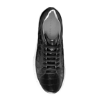Imagine Pantofi Sport Dama 5909 Croco Negru