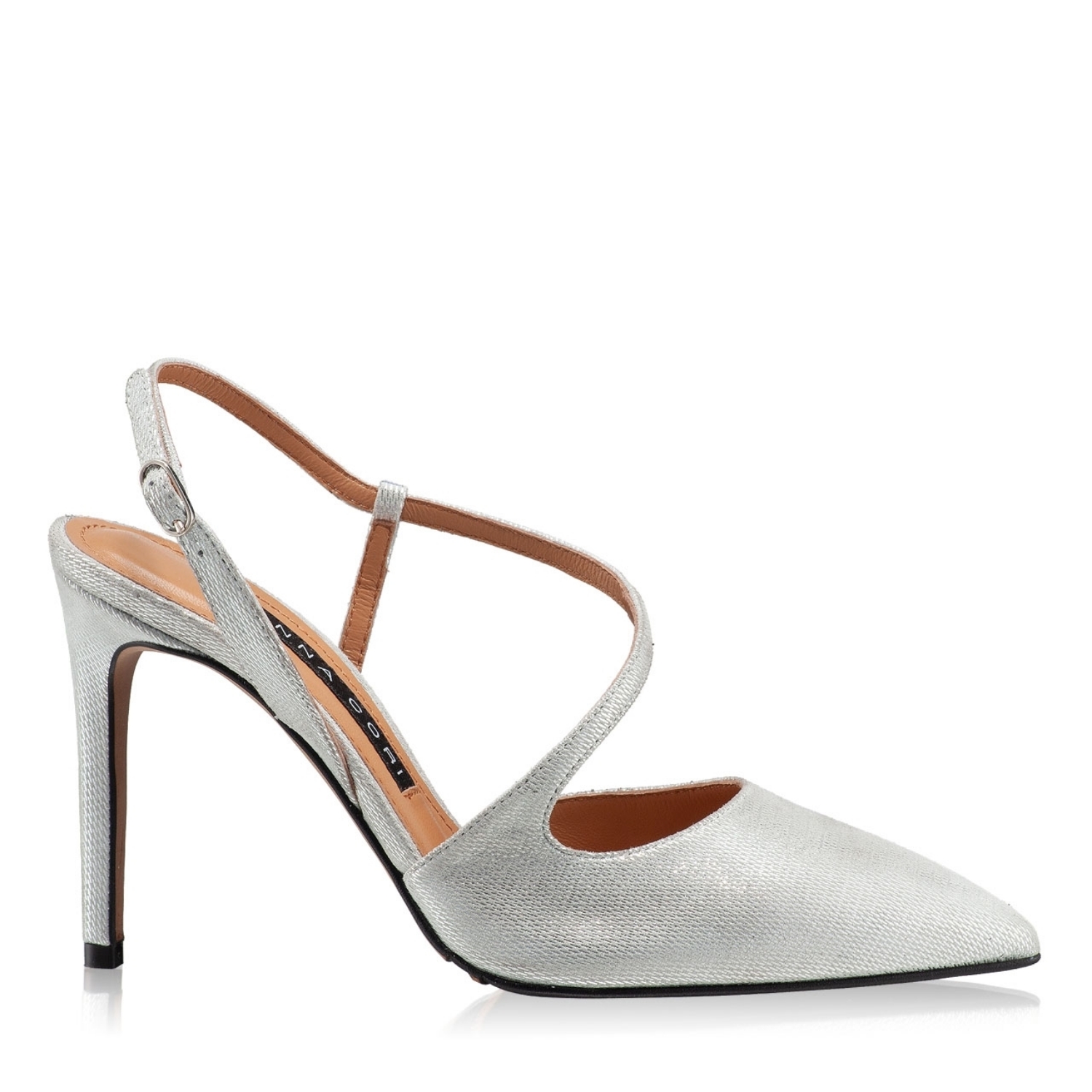 Imagine Pantofi eleganti dama 5533 Cam Stamp Argento