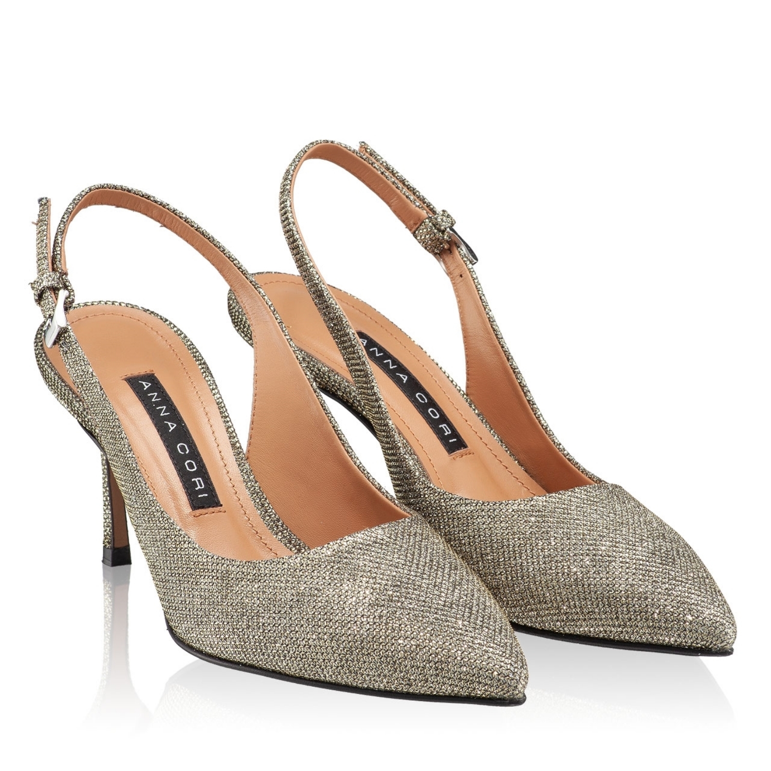 Imagine Pantofi eleganti dama 5728 Glitter Oro