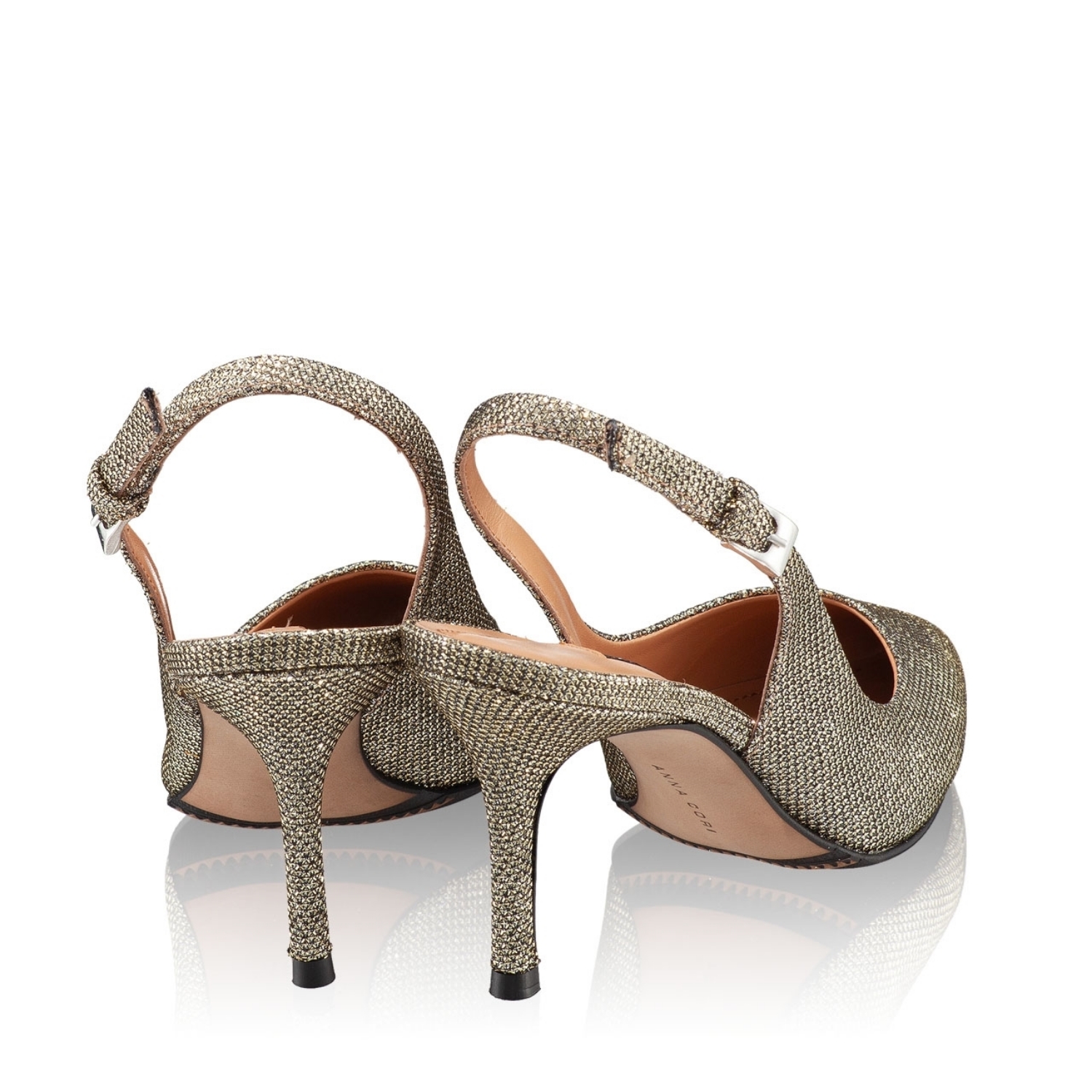 Imagine Pantofi eleganti dama 5728 Glitter Oro