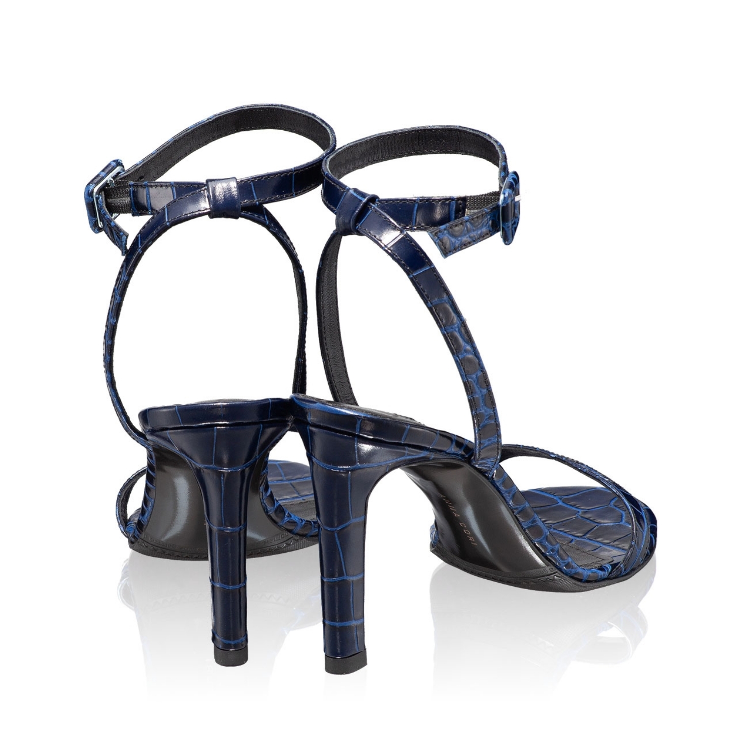 Imagine Sandale Dama 5842 Croco Blue
