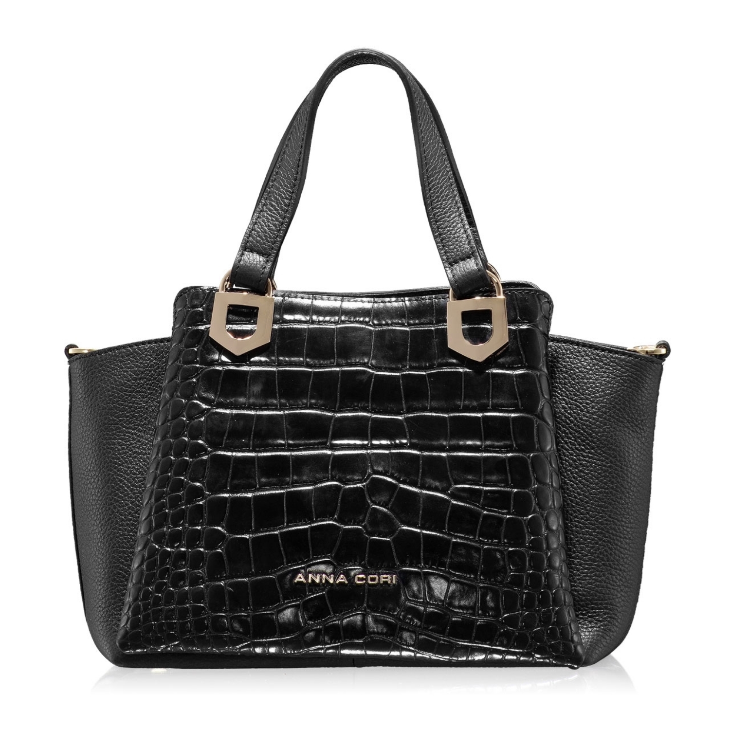 Imagine FANCY BOTT+CROCO NEGRU