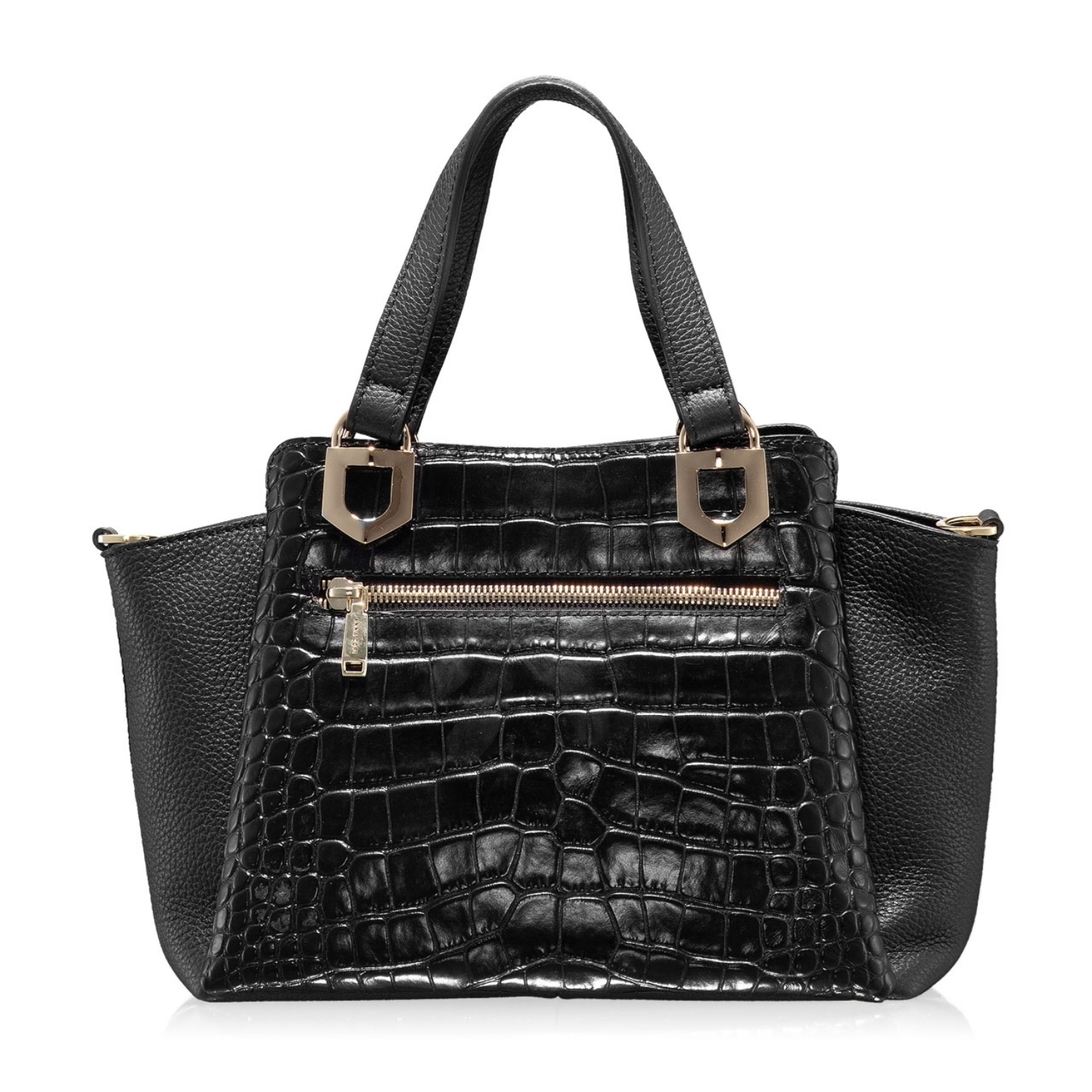 Imagine FANCY BOTT+CROCO NEGRU