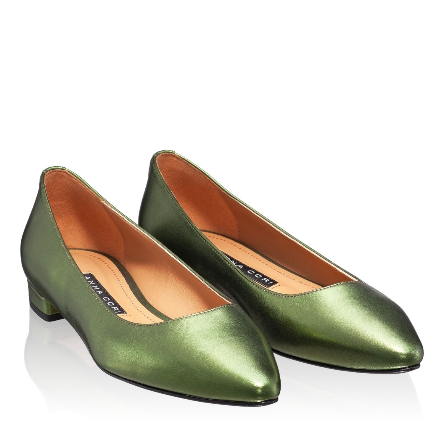 Imagine Pantofi Casual Dama 5859 Laminato Verde