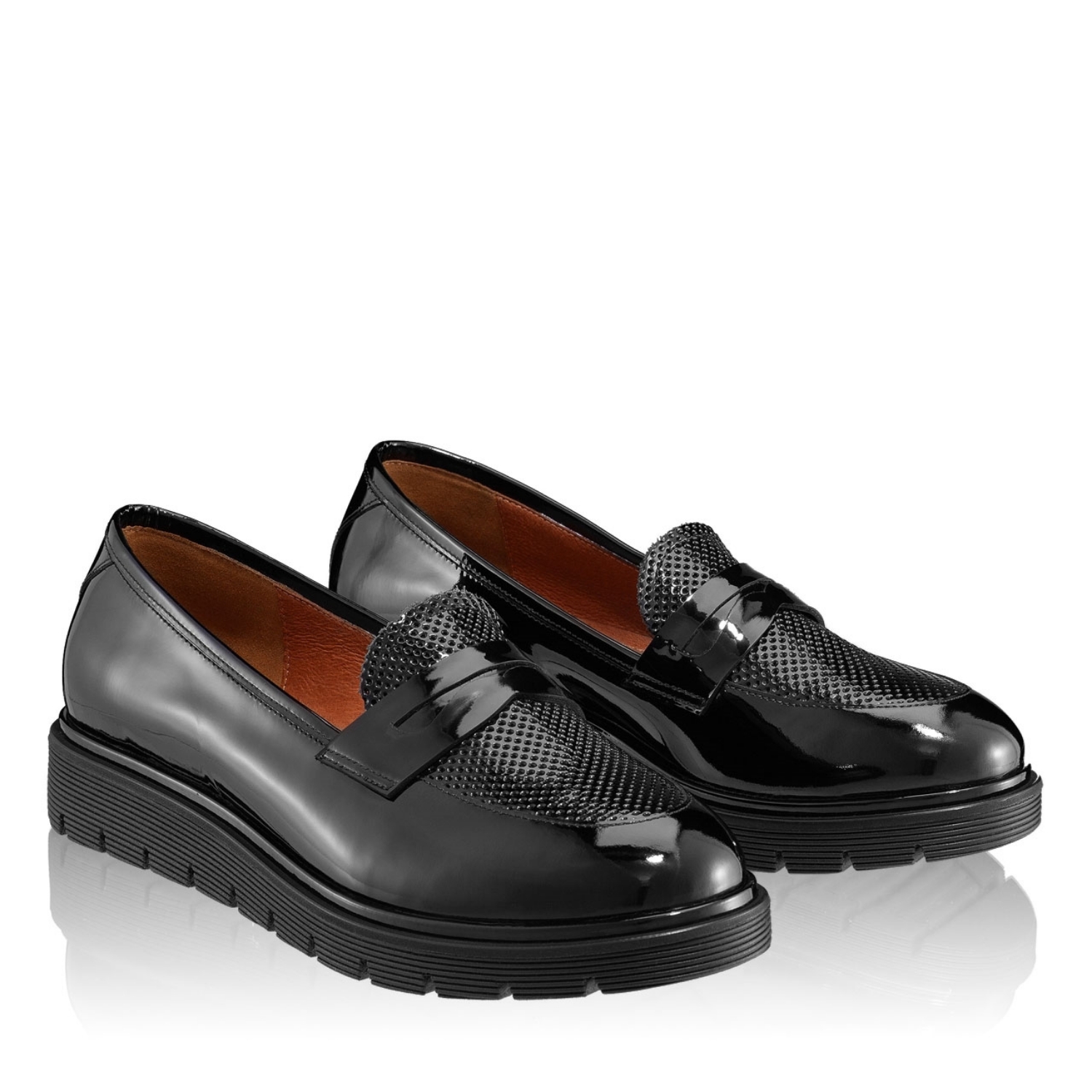 Imagine Pantofi Casual 4829 Lac Foro Negru