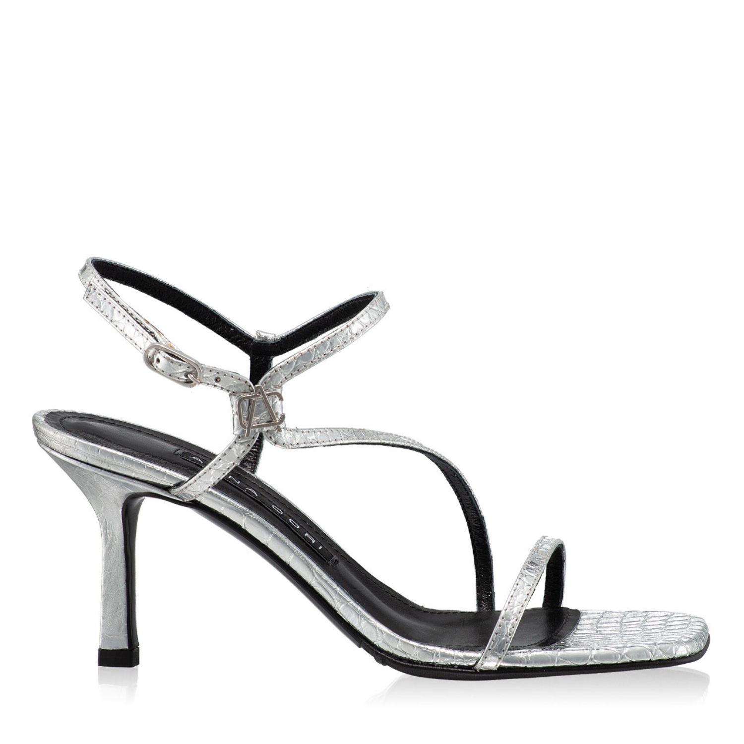 Imagine Sandale Dama 5880 Croco Argento