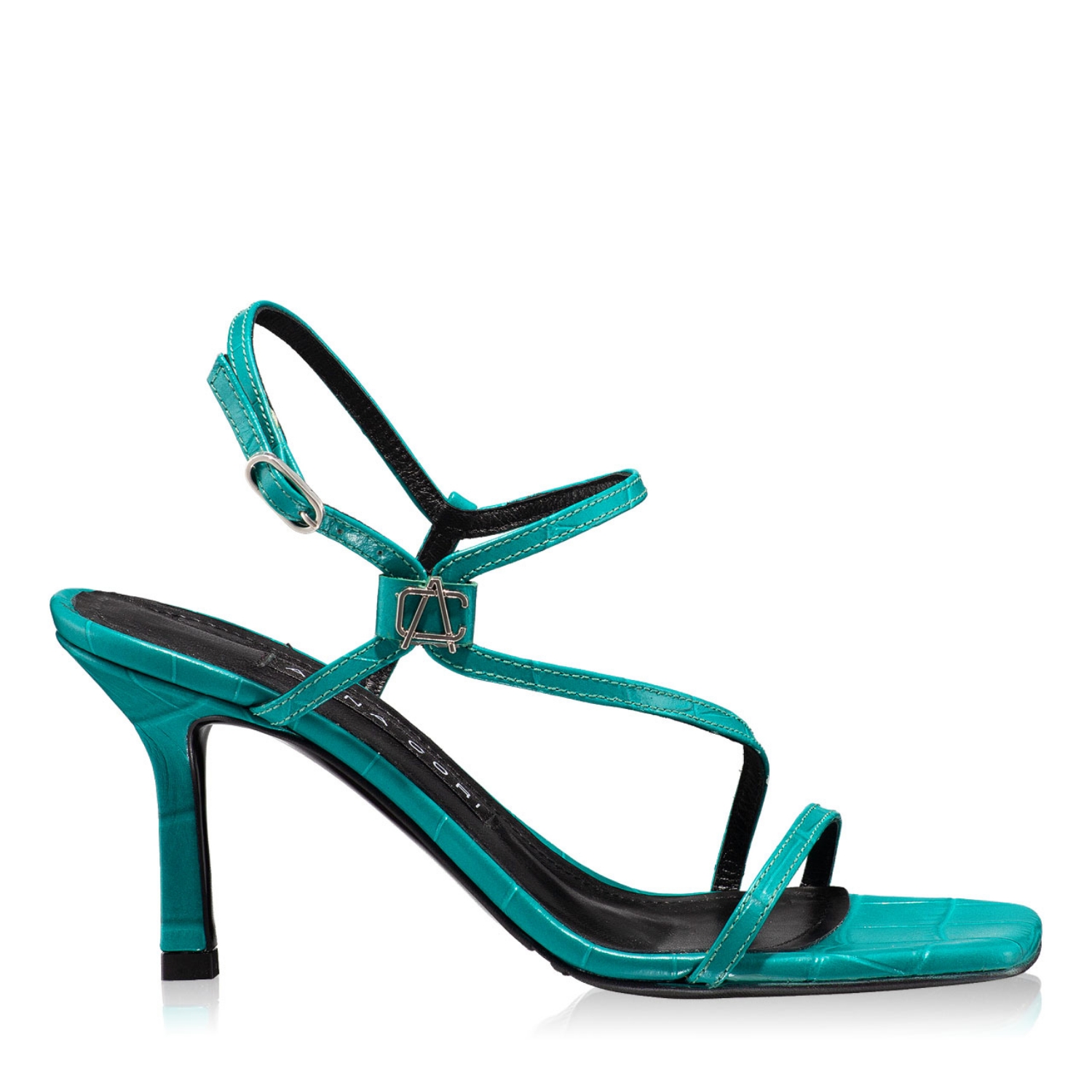 Imagine Sandale Dama 5880 Croco Turchese