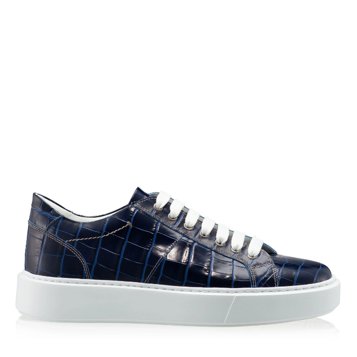 Arată detalii pentru Pantofi Sport Barbati 6897 Croco Blue Imagine Pantofi Sport Barbati 6897 Croco Blue