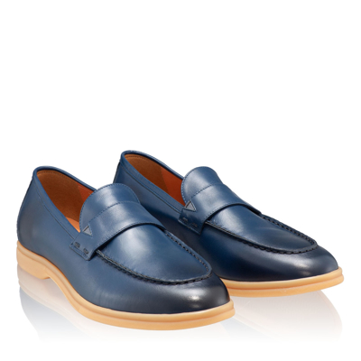 Pantofi Casual Barbati 6991 Vitello Blue