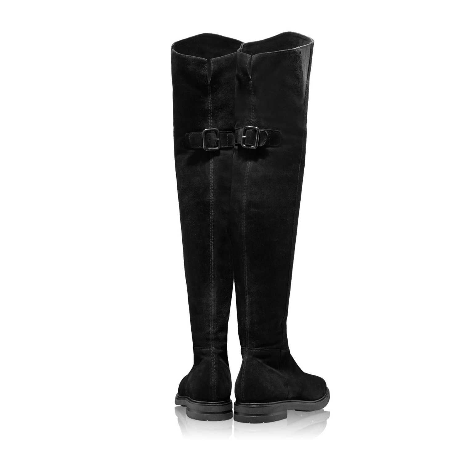 Imagine Cizme Dama 4955 Crosta Negru