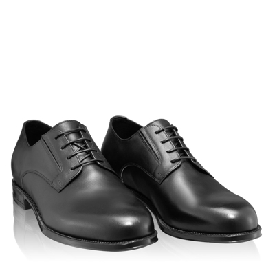 Pantofi Eleganti Barbati 7011 Vitello Negru