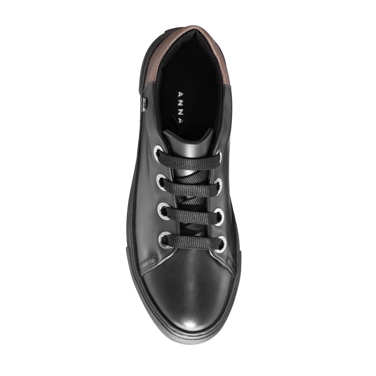Imagine Pantofi Sport Dama 7102 Vitello Negru