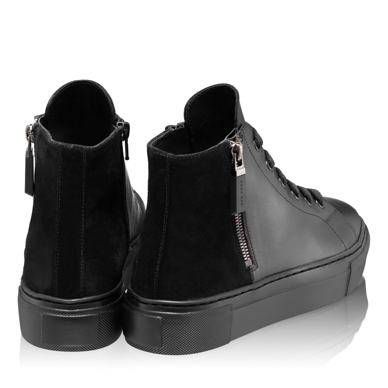 Imagine Pantofi Sport Dama 7168 Vitello Negru