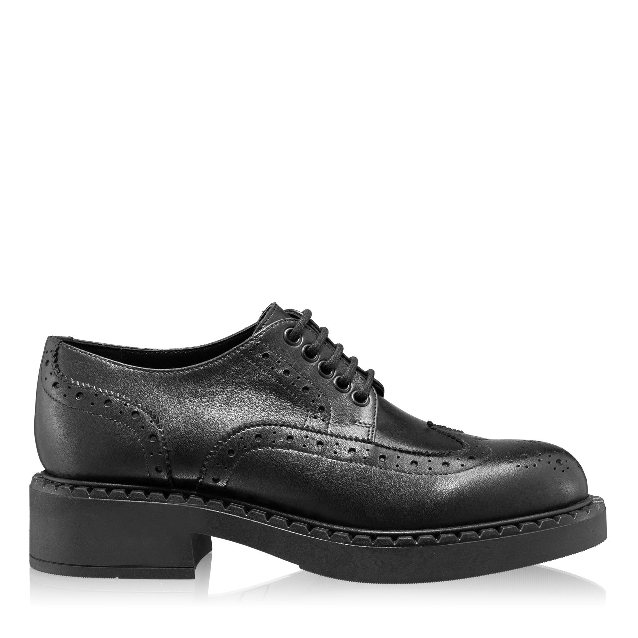 Imagine Pantofi Casual Dama 7158 Vitello Negru