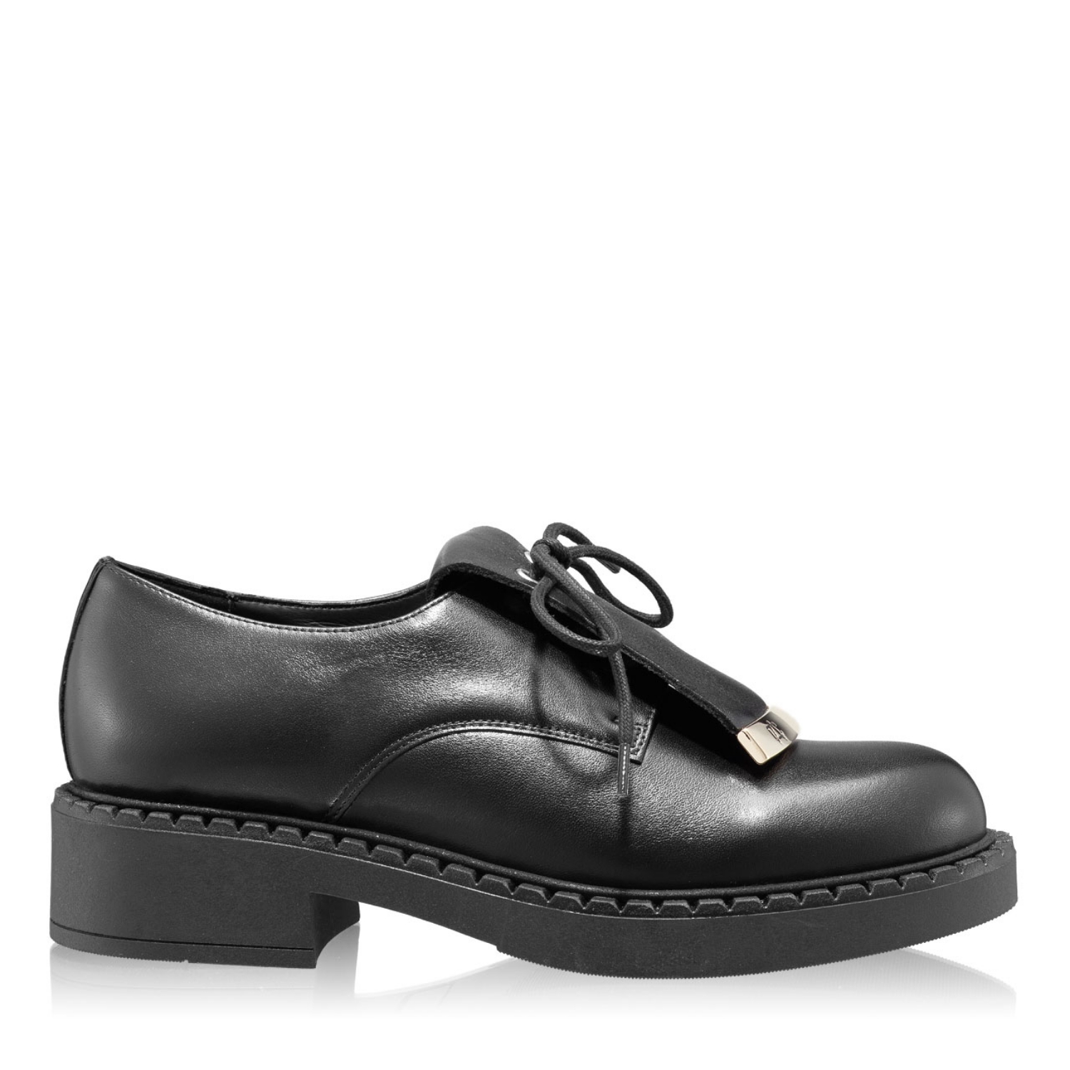 Imagine Pantofi Casual Dama 7165 Vitello Negru