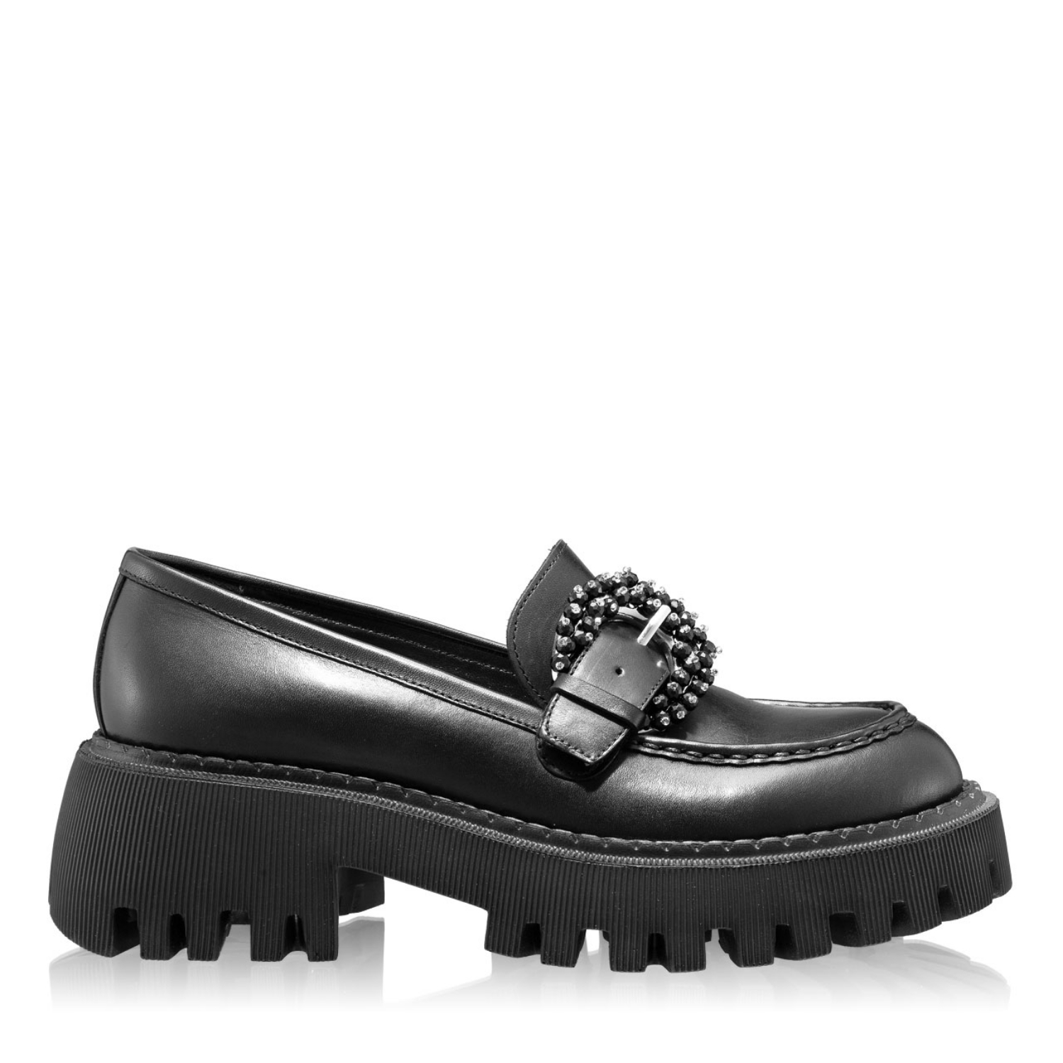 Imagine Pantofi Casual Dama 7156 Vitello Negru