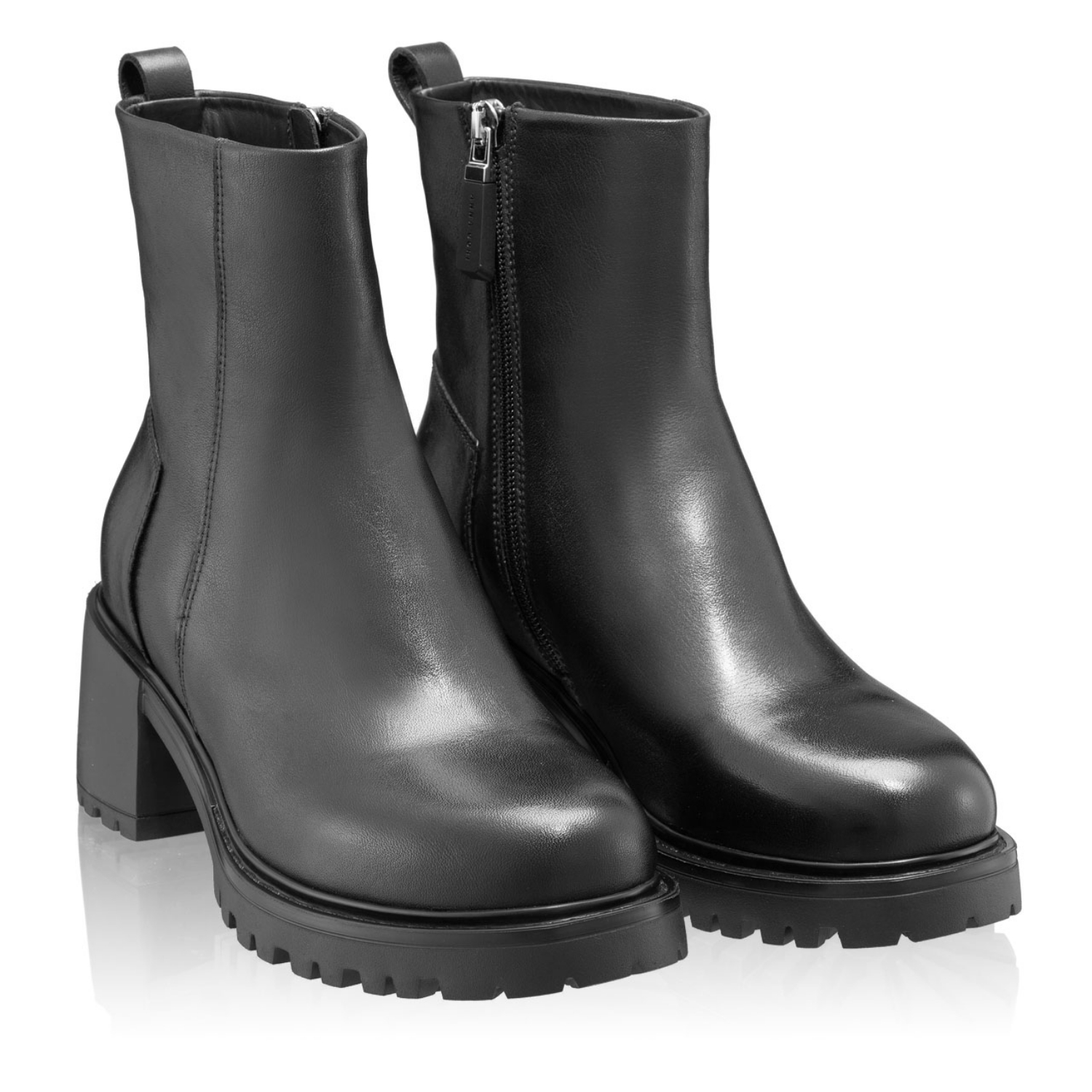 Imagine Ghete Dama 5932 Vitello Negru