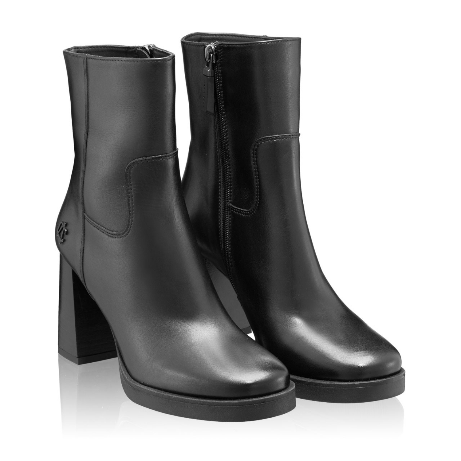 Imagine Botine Dama 5935 Vitello Negru