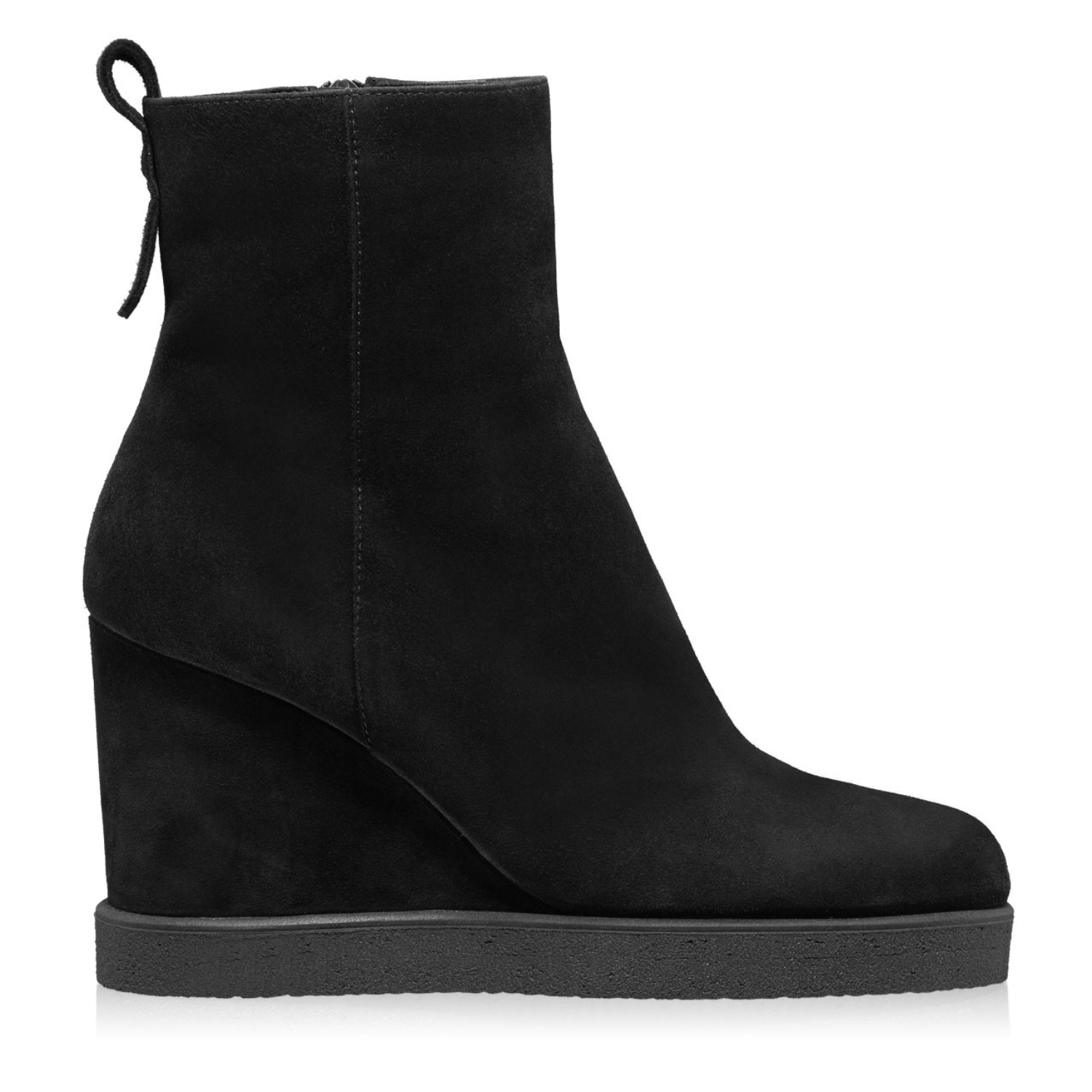 Imagine Botine Dama 5939 Camoscio Negru