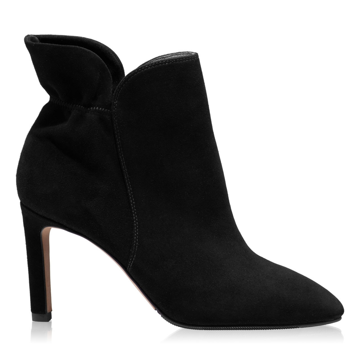 Imagine Botine Dama 5645 Camoscio Negru