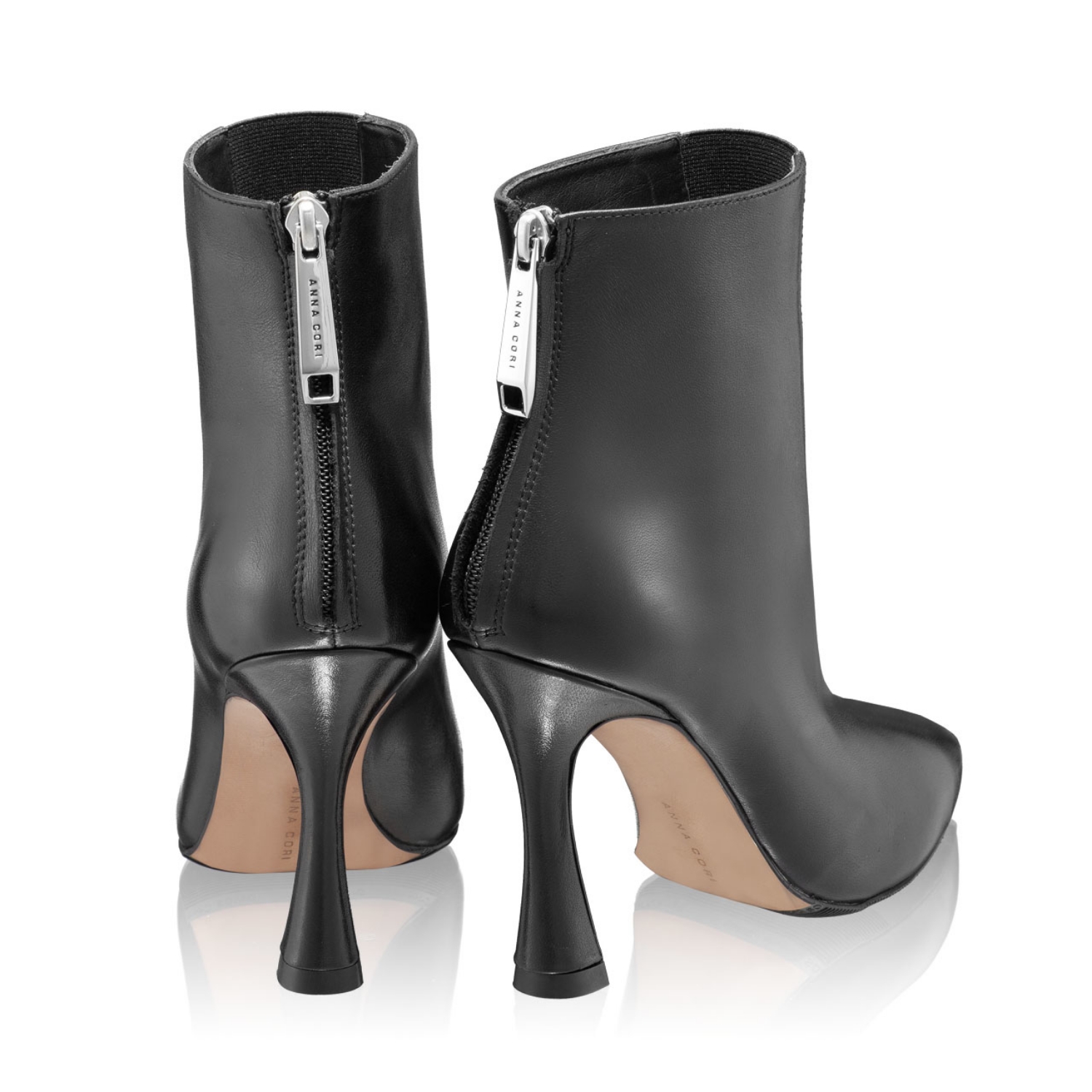 Imagine Botine Dama 5589 Vitello Negru