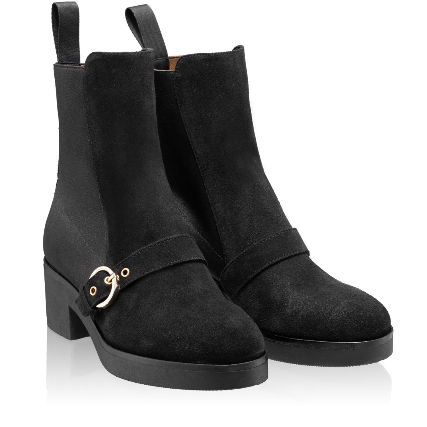 Imagine Ghete Dama 5924 Camoscio Negru