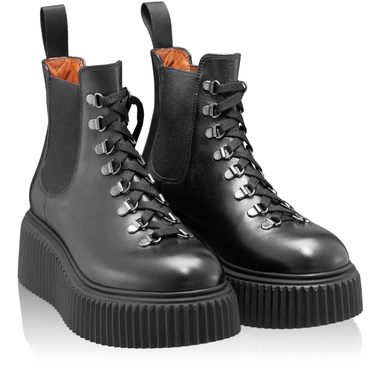 Imagine Ghete Dama 7128 Vitello Negru