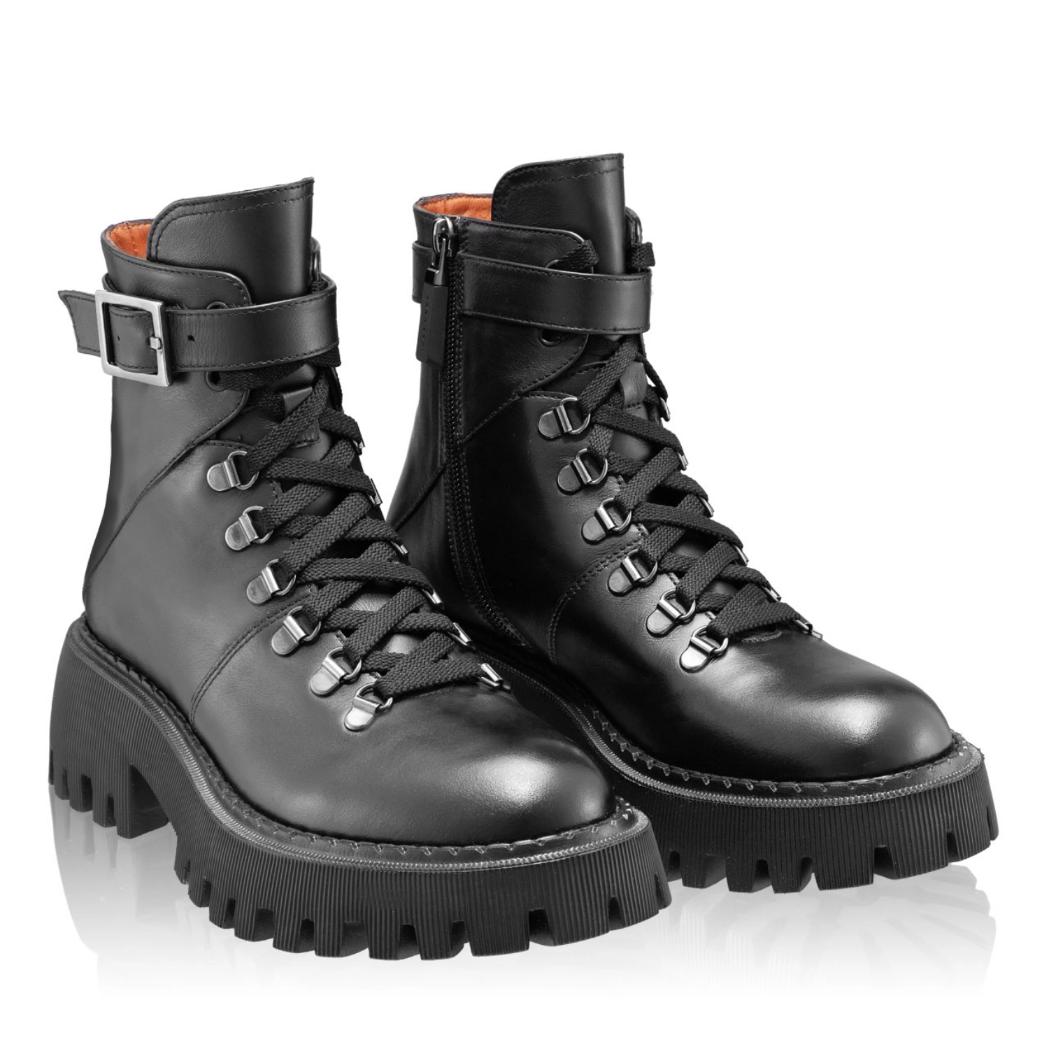 Imagine Ghete Dama 7122 Vitello Negru