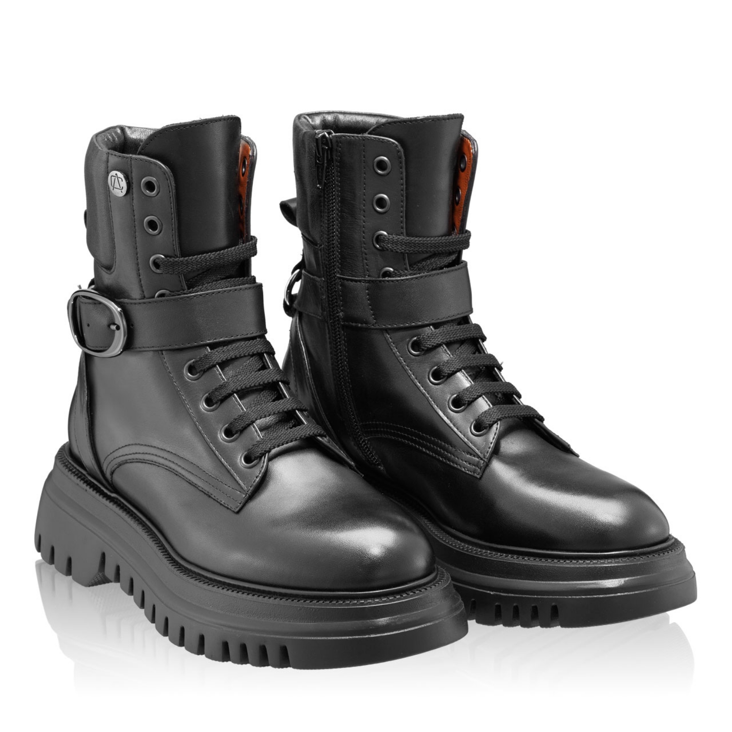 Imagine Ghete Dama 7125 Vitello Negru