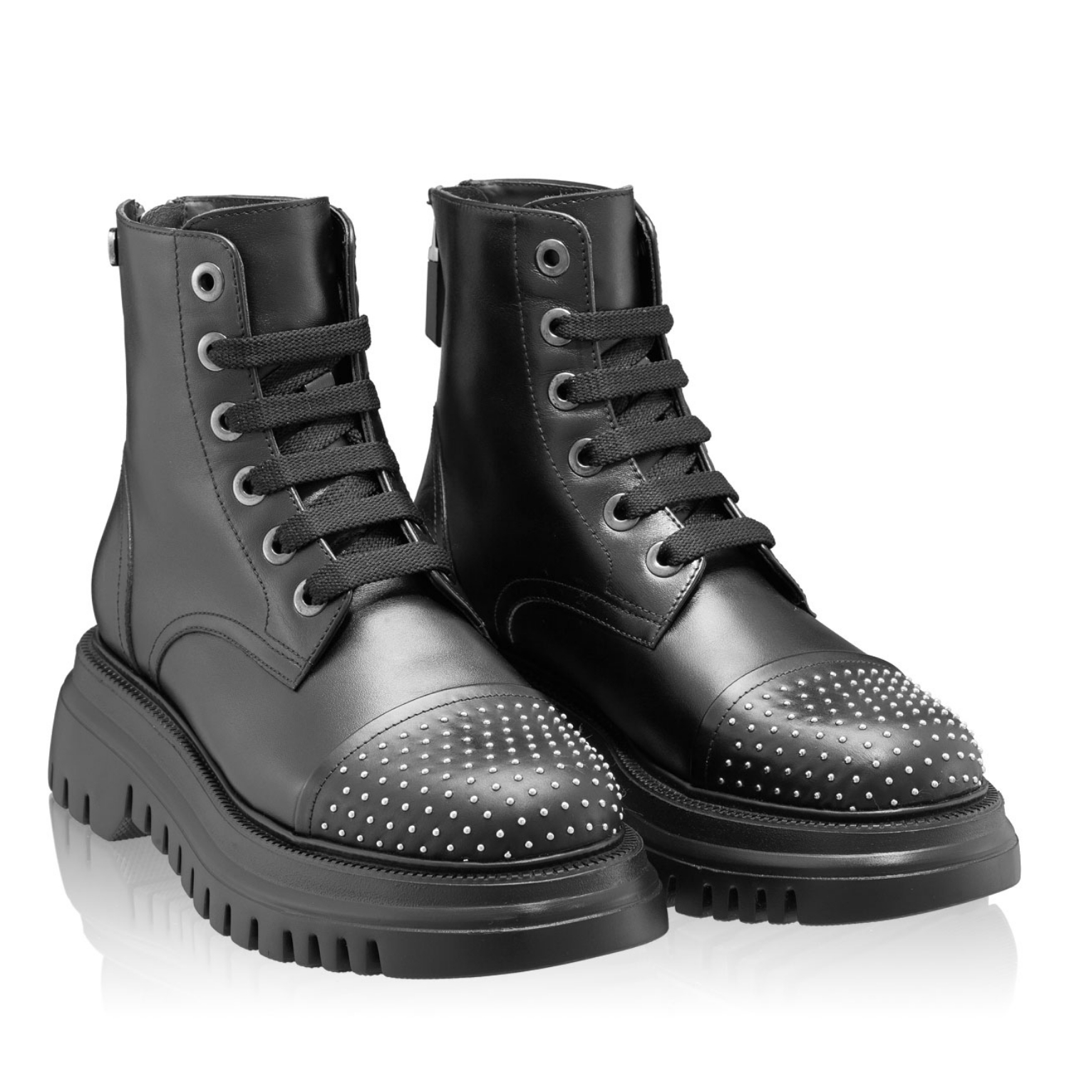 Imagine Ghete Dama 7127 Vitello Negru