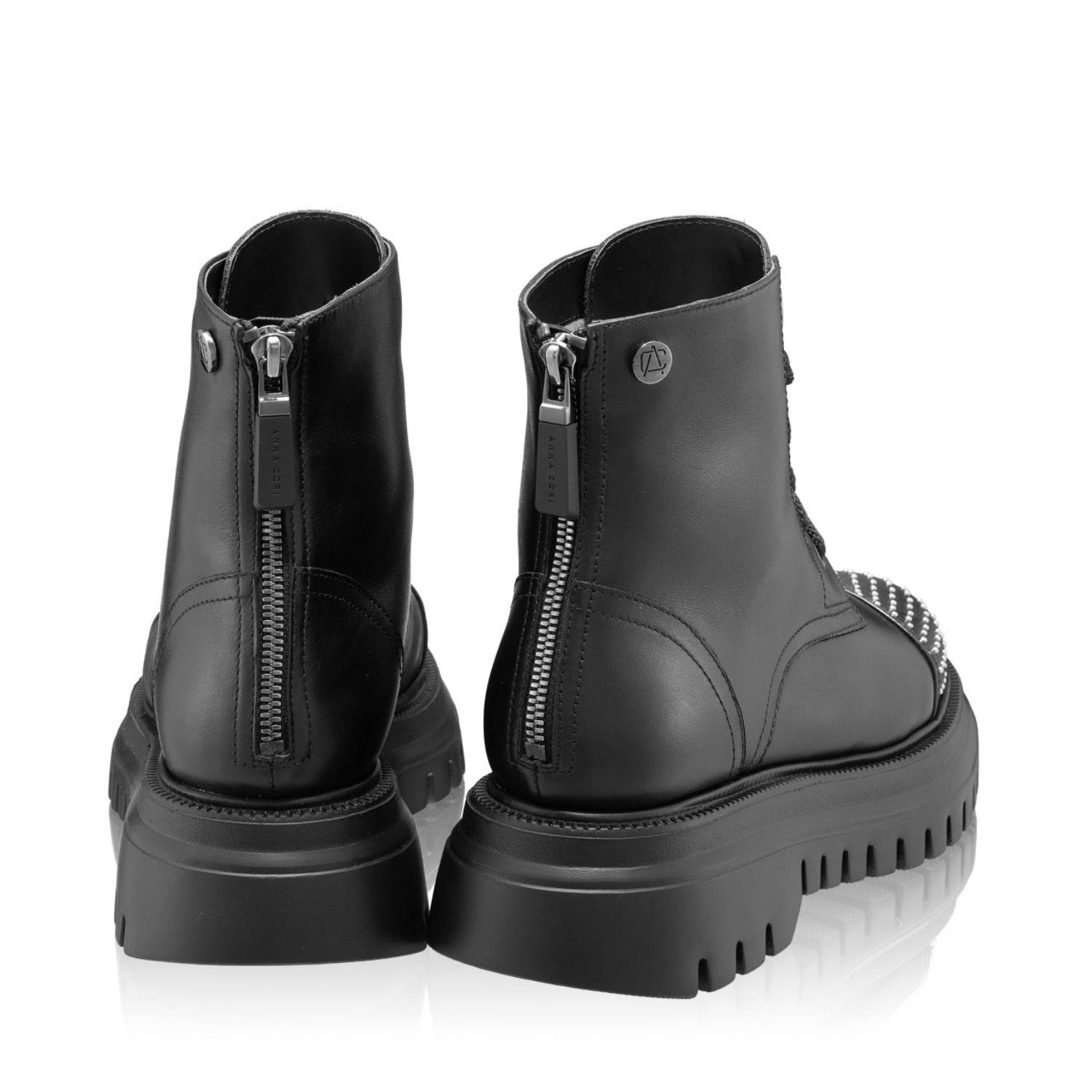 Imagine Ghete Dama 7127 Vitello Negru