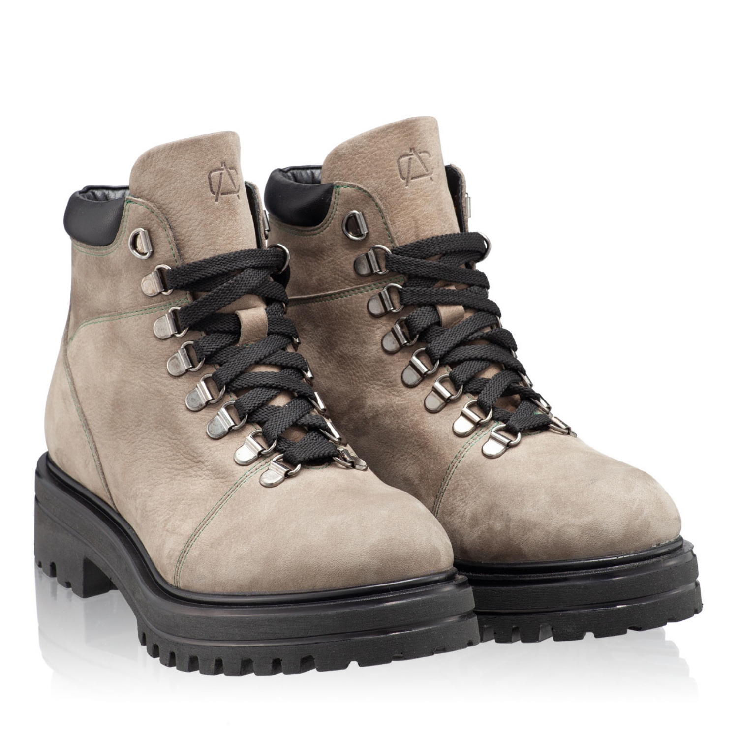 Imagine Ghete Dama 7139 Nabuck Militare