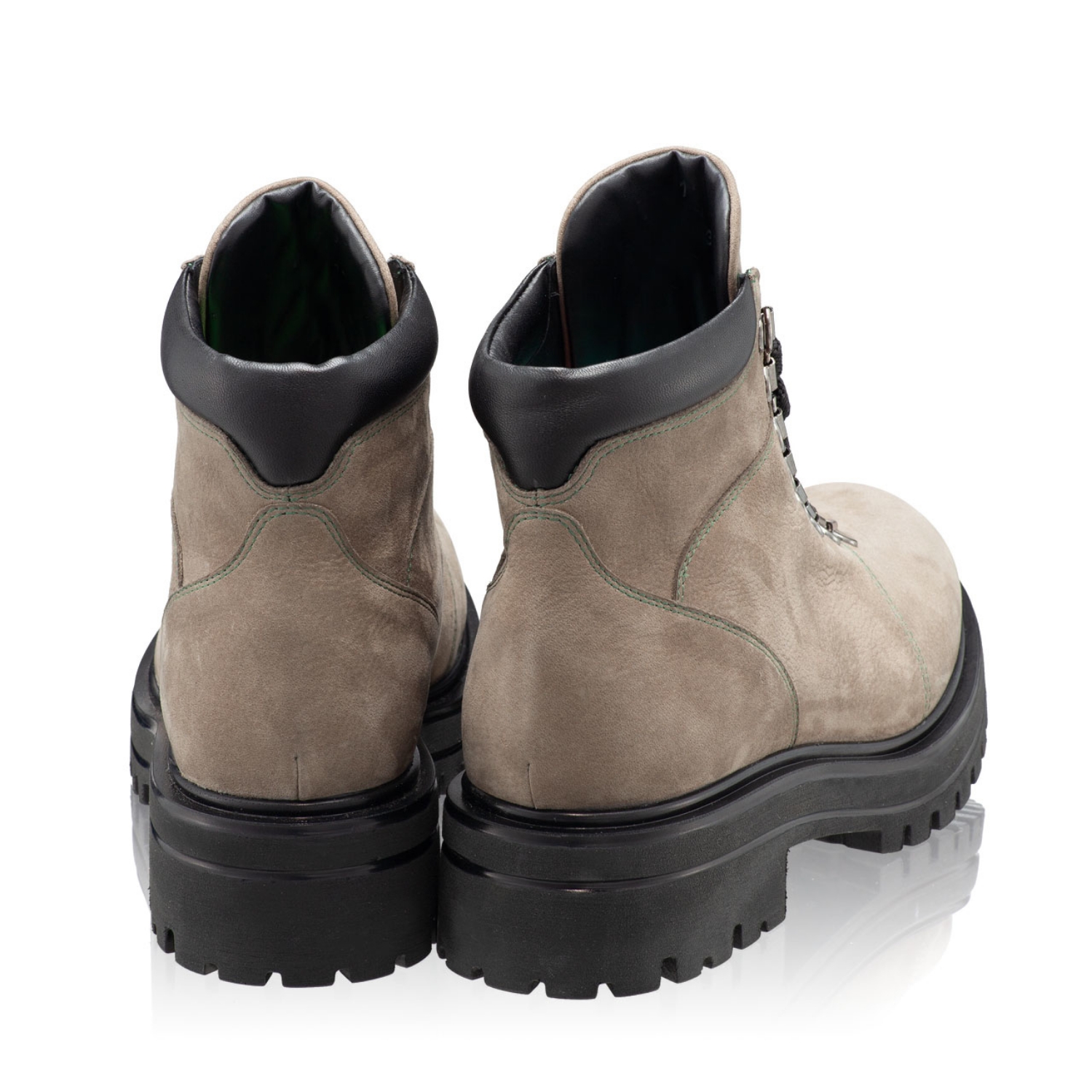 Imagine Ghete Dama 7139 Nabuck Militare