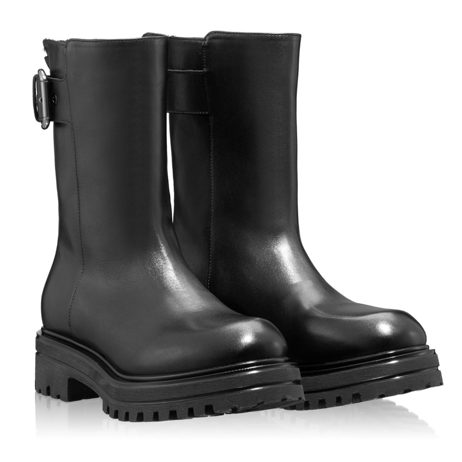 Imagine Ghete Dama 7141 Vitello Negru