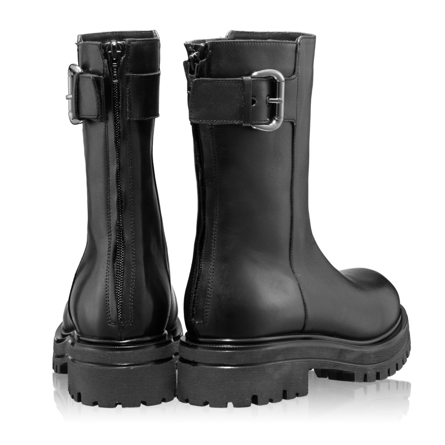 Imagine Ghete Dama 7141 Vitello Negru