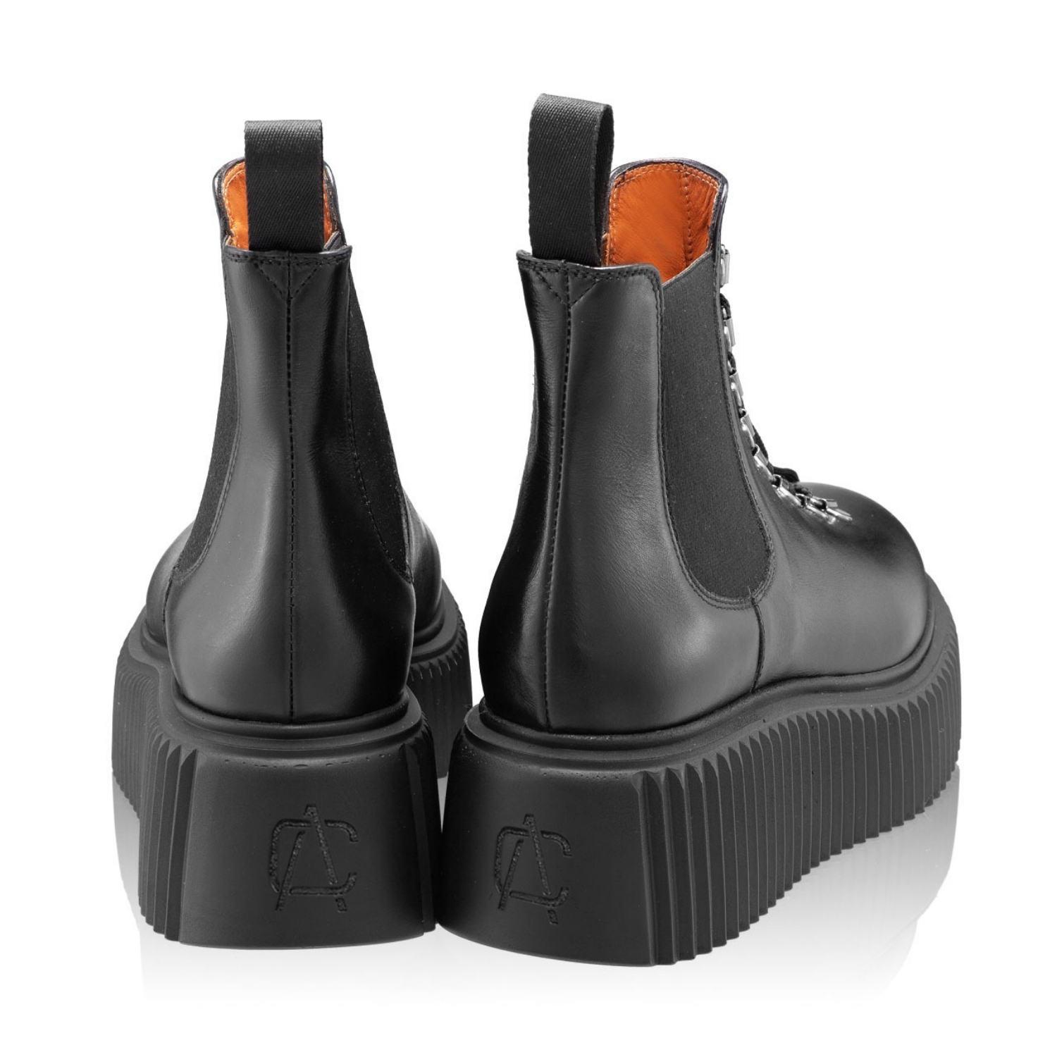 Imagine Ghete Dama 7128 Vitello Negru