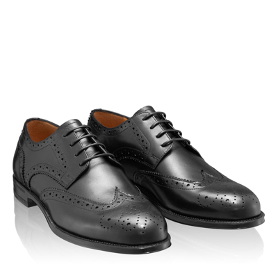 Pantofi Eleganti Barbati 7020 Vitello Negru