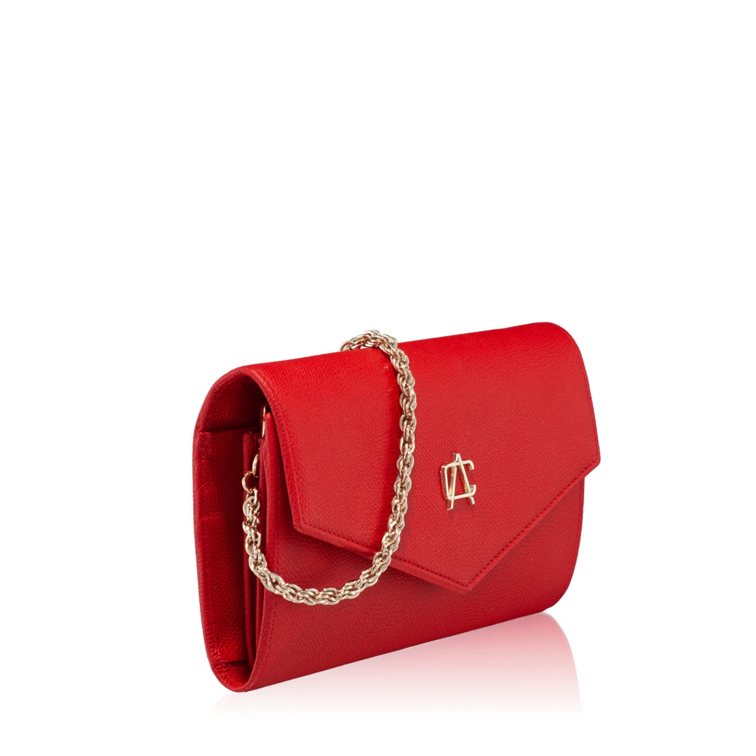 Imagine AVIANA SAFFIANO ROȘU