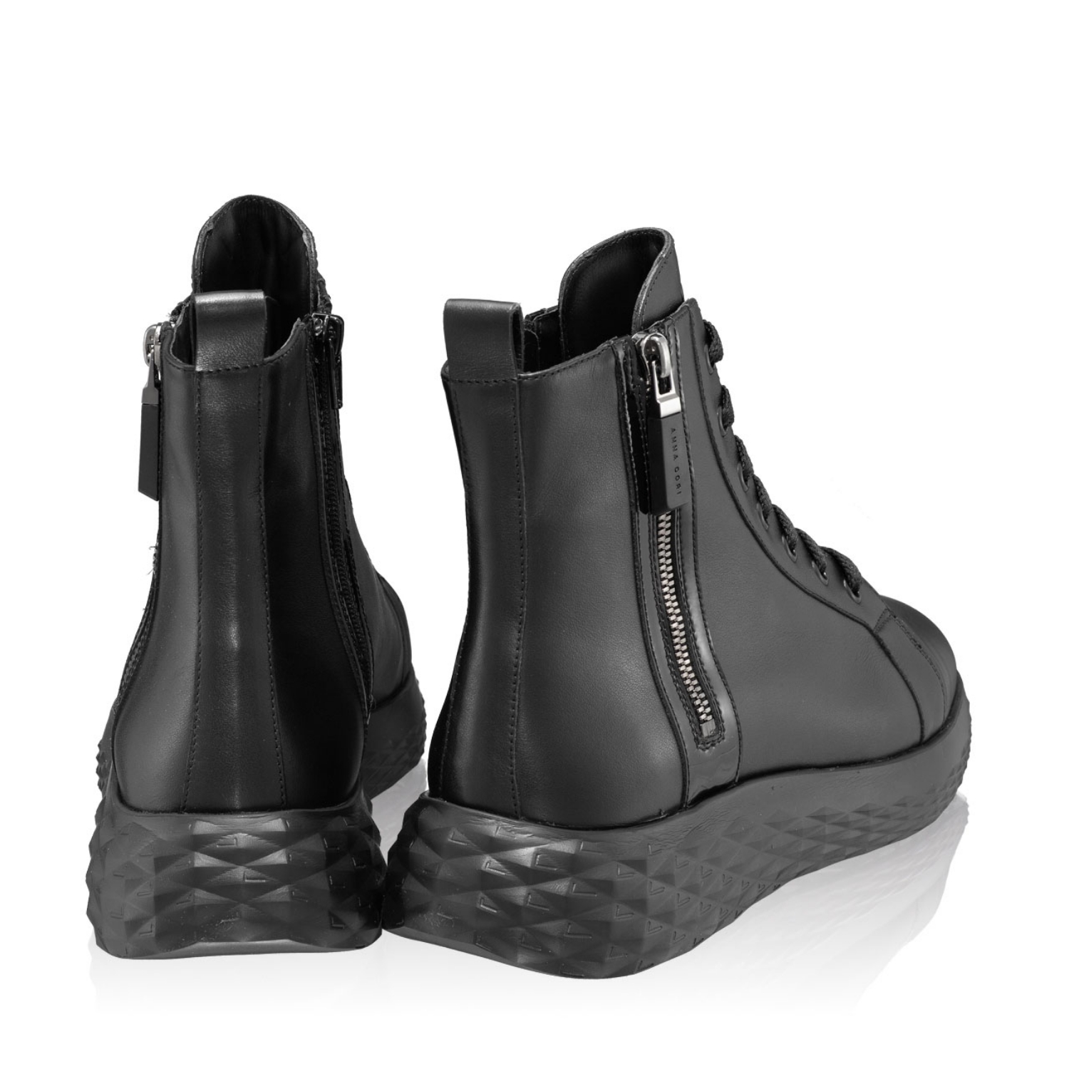 Imagine Pantofi Sport Dama 7173 Vitello Negru