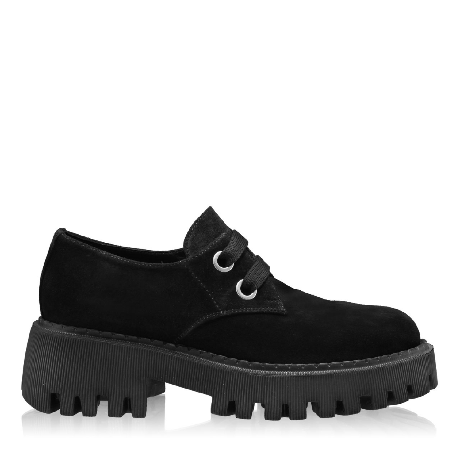 Imagine Pantofi Casual Dama 7155 Crosta Negru