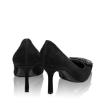 Imagine Pantofi Eleganti Dama 5575 Camoscio Negru