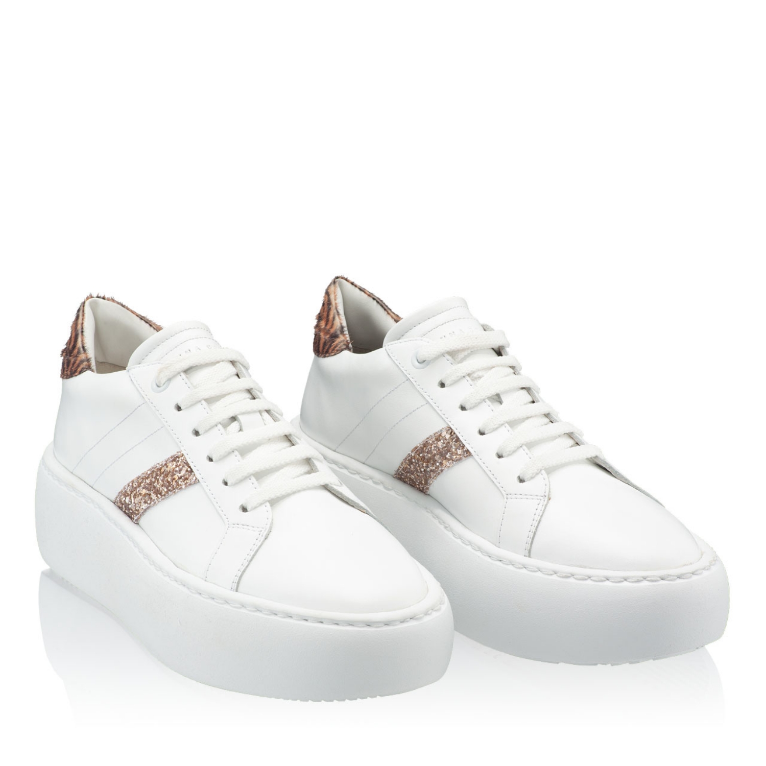 Imagine Pantofi Sport Dama 7181 Vitello Alb