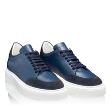Pantofi Sport Barbati 7031 Vitello Blue